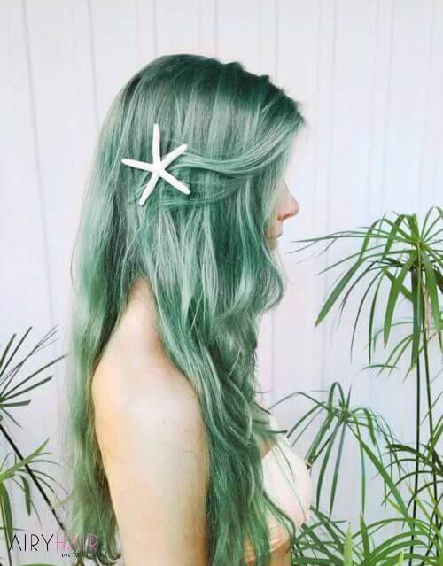 Mermaid haircut