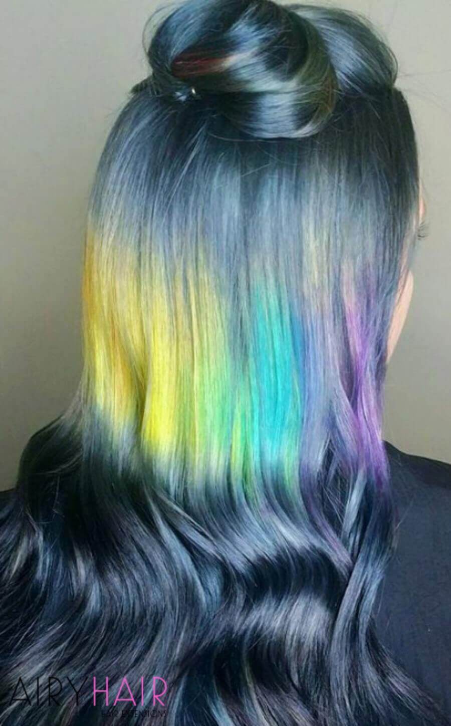 Vertical Color Streaks