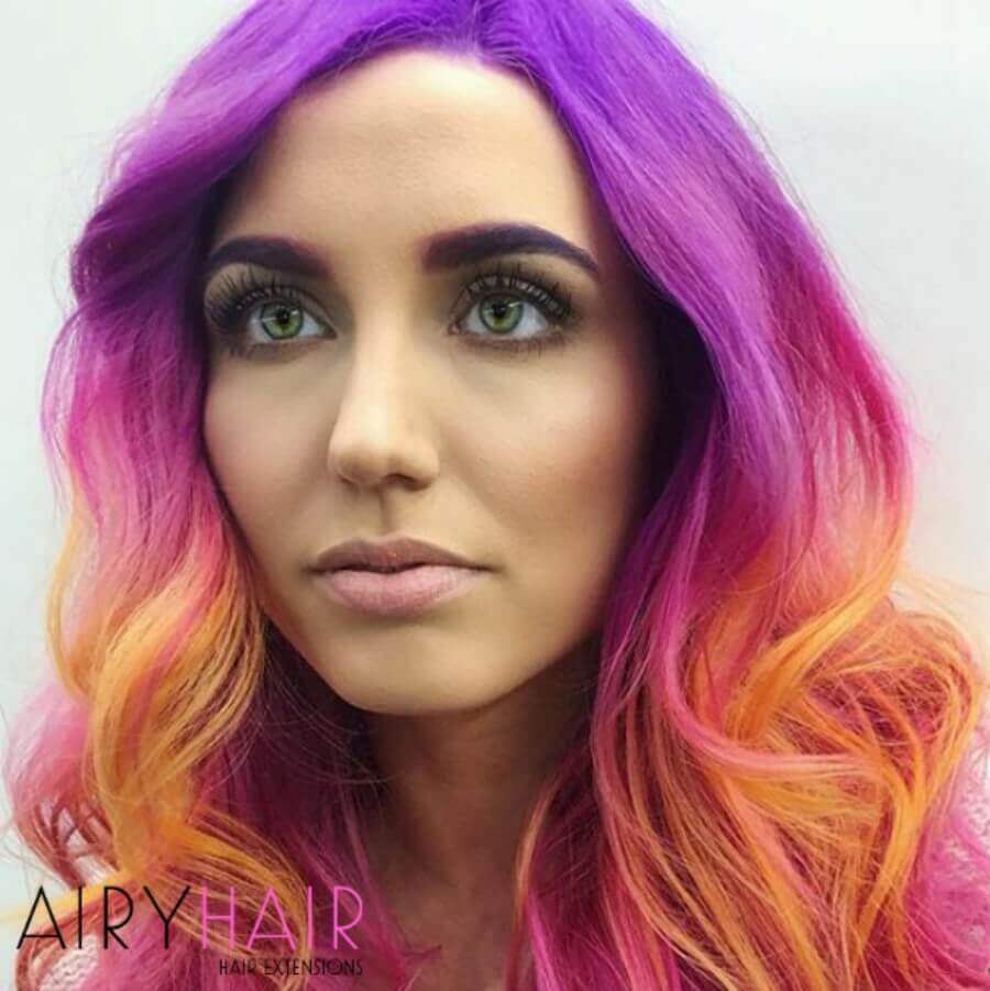 30 Best Colorful Party And Halloween Hairstyle Ideas