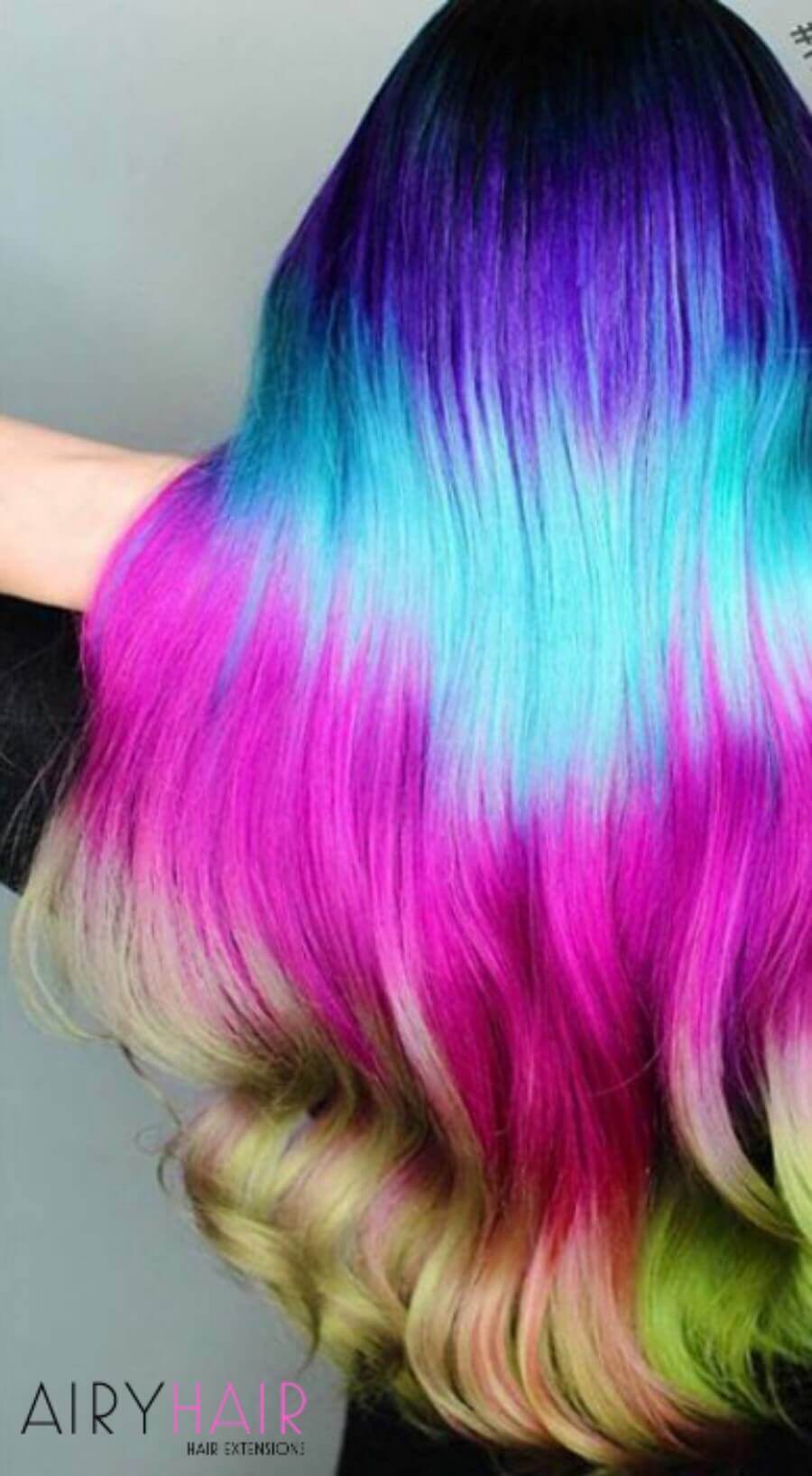 Amazing Purple, Turquoise, Pink, and Yellow Colors