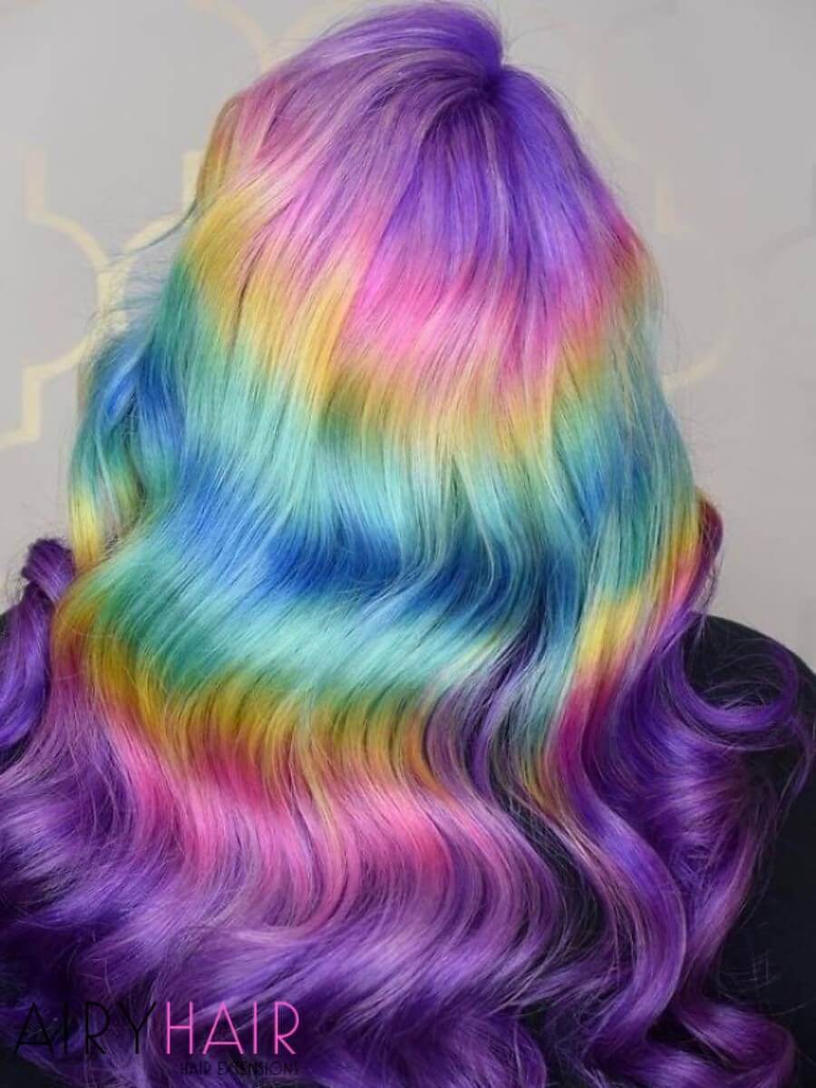 Colorful Pastel Colors Rainbow