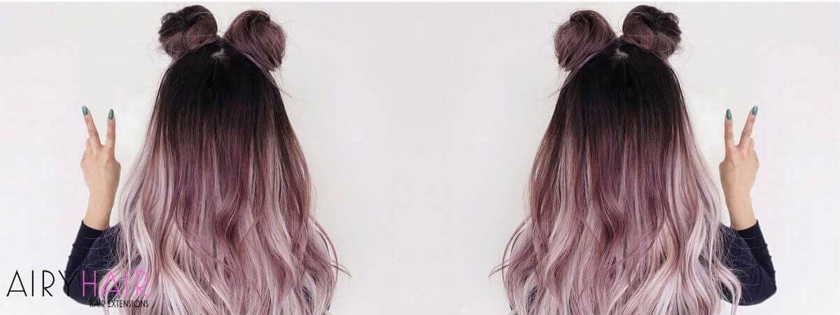 How to (Temporarily) Dye Your Hair Extensions (Ombré) at Home (2023)