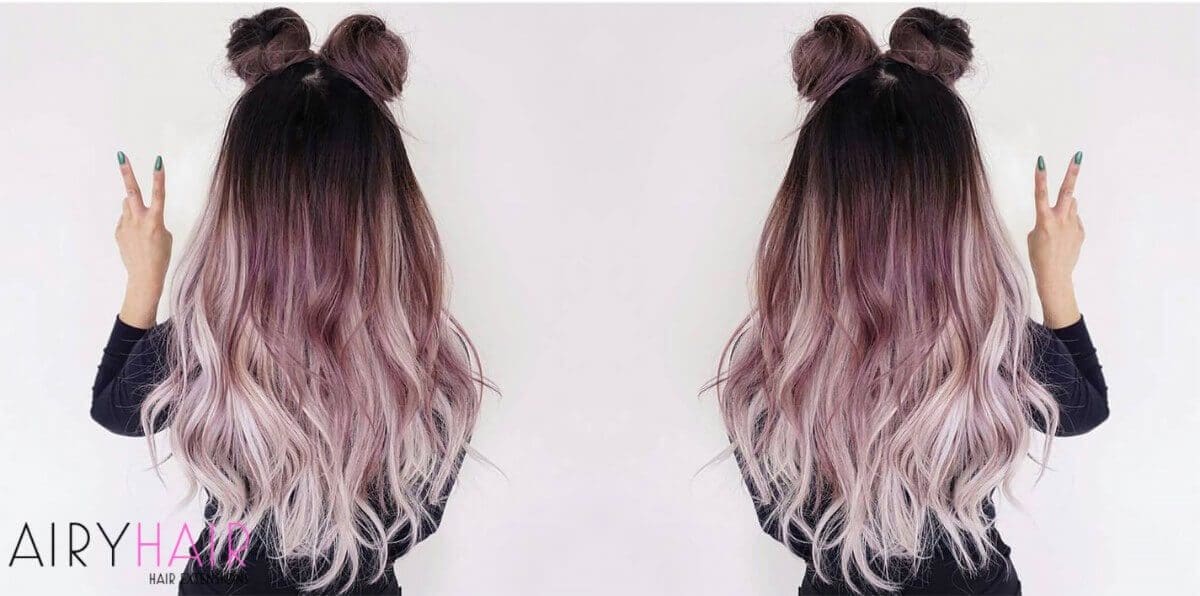 How to Dye Your Hair or Extensions Ombré at Home