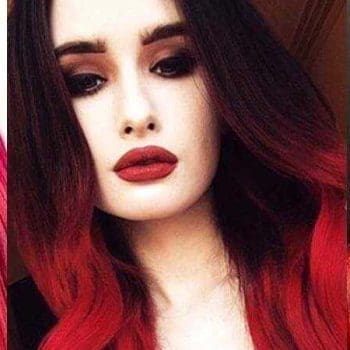 13+ Best Black and Red Ombré Hair Color Ideas (2023)