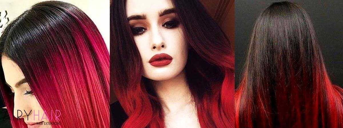 13+ Best Black and Red Ombré Hair Color Ideas (2022)
