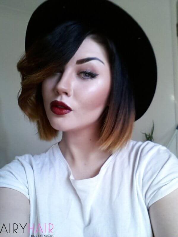 Ombre on short hair