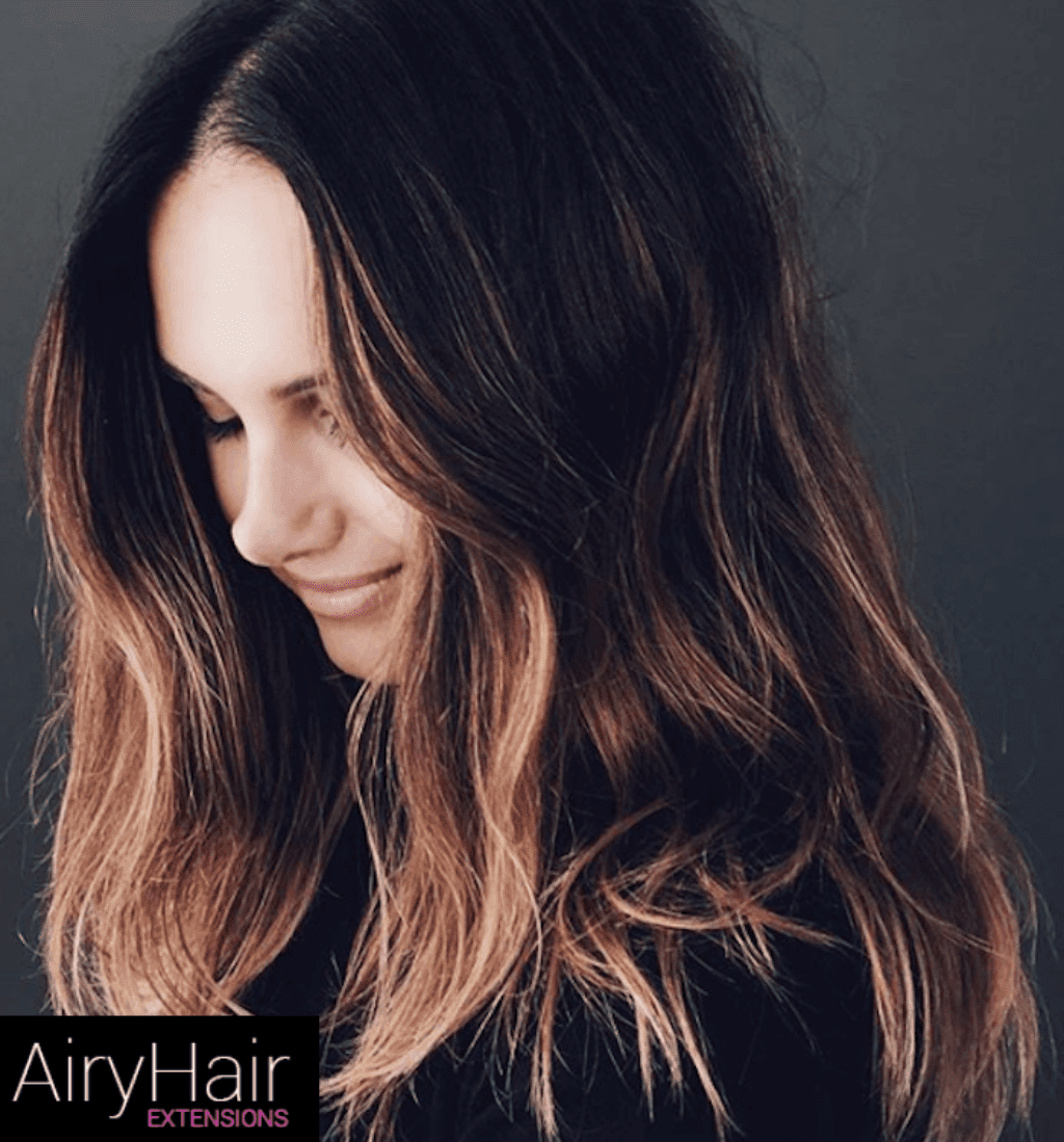Ombre for online black straight hair