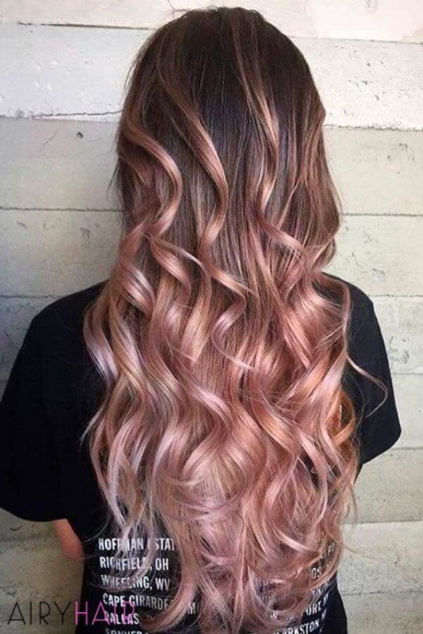 20 Thrilling Ombre And Balayage Hair Extension Ideas