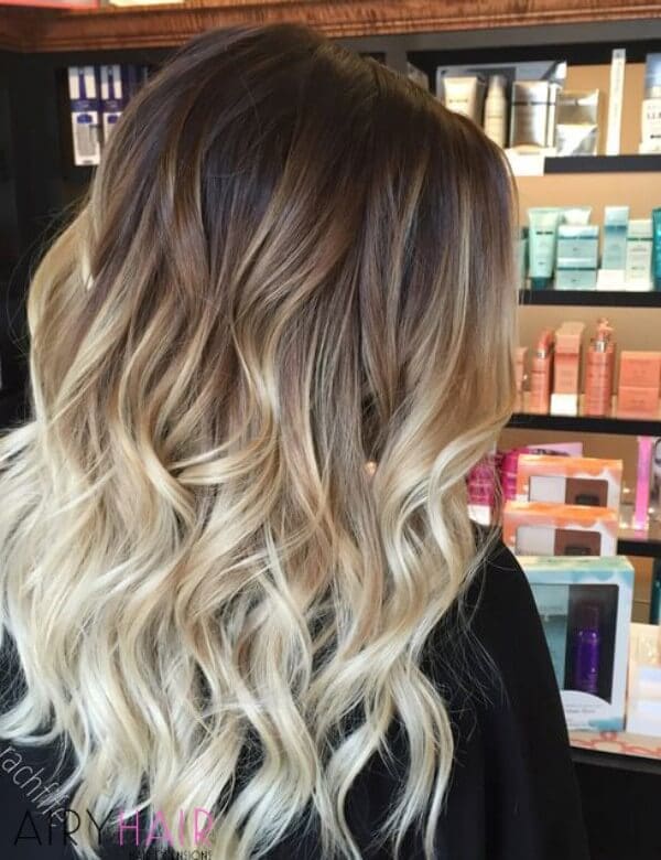 Ombre curls