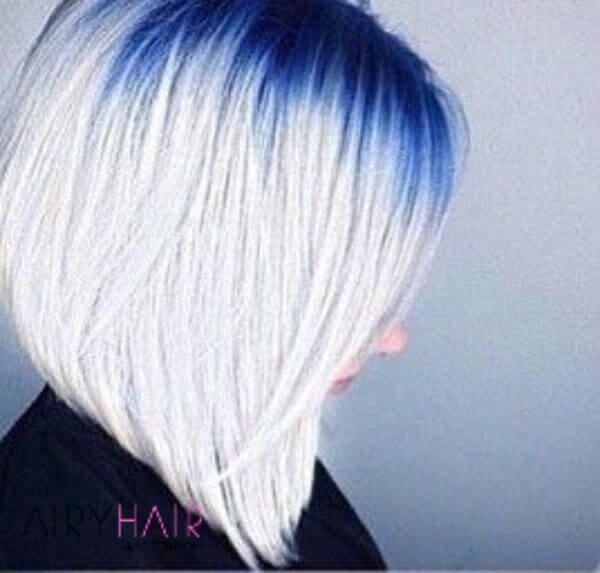 Blue color to the roots