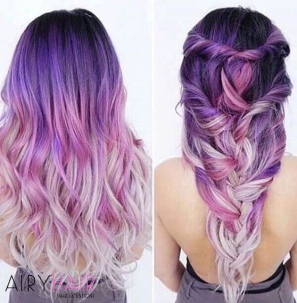 10 Best White Ombre Hairstyle Ideas For Hair Extensions