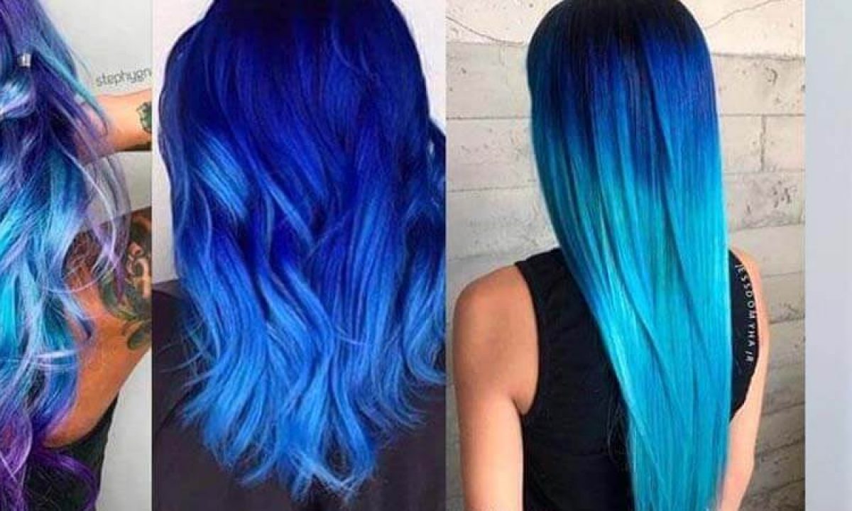 20+ Blue and Pastel Blue Ombré Ideas for Hair Extensions (2022)