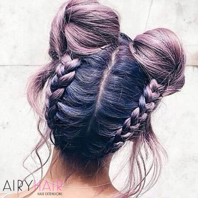 Pastel purple color