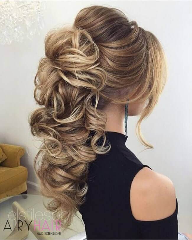Ponytail hair extensions