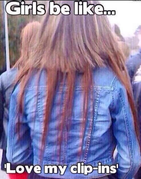 Top 17+ Best of Funny Hair & Hair Extension Memes (2024)