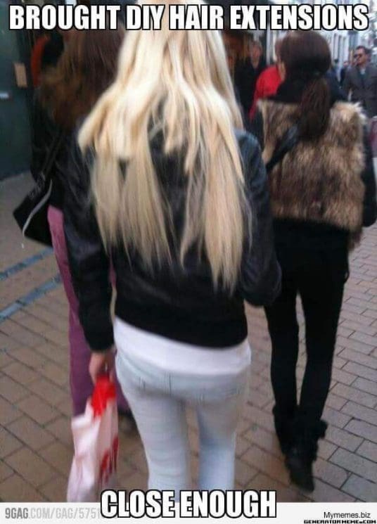 Top 17+ Best of Funny Hair & Hair Extension Memes (2024)