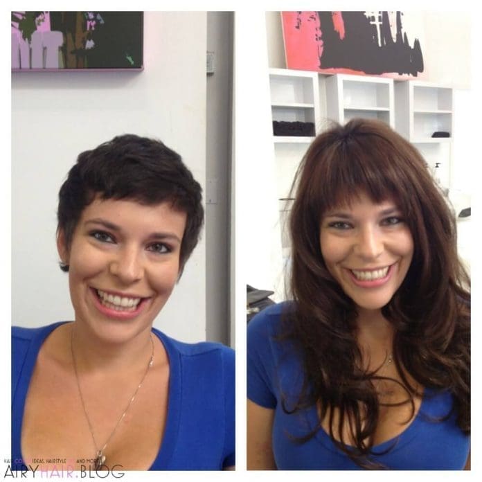 Top 15+ Hair Extensions Before & After Pics with Short Hair (2026) — free download