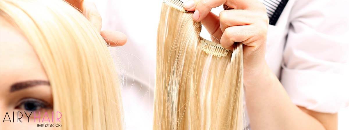 Extensions de cheveux temporaires (clip-in)