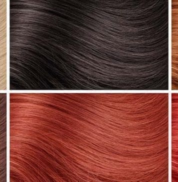 Complete Colored Hair Extensions & Dyeing Color Chart / Palette Guide (2022)