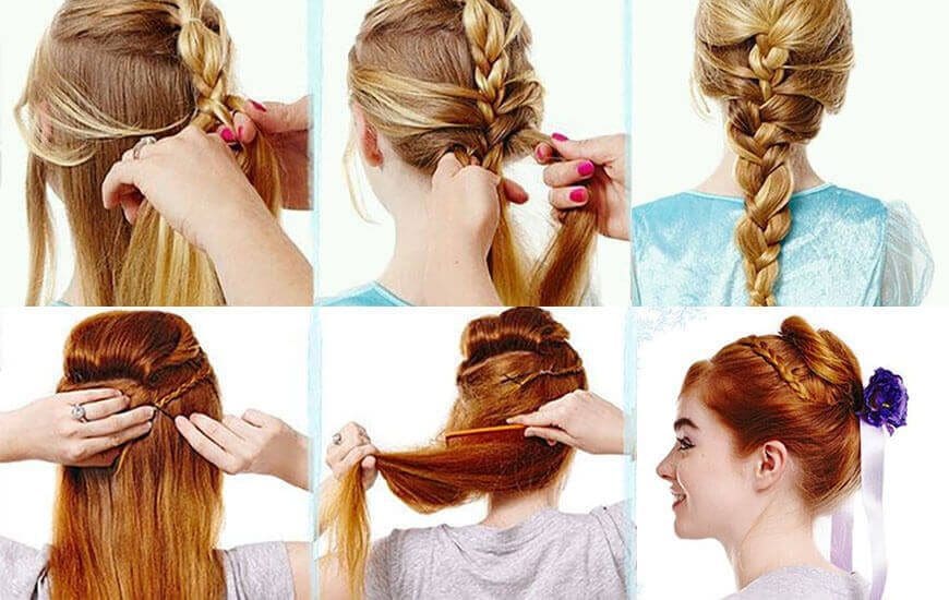 Step by Step: Disney Frozen Elsa & Anna Step Hair Tutorials