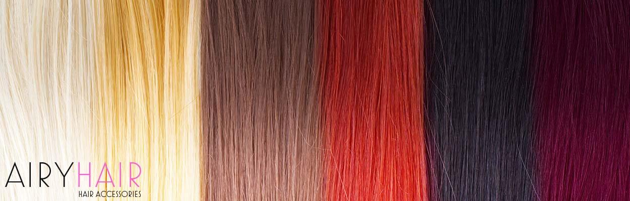 Hair Extensions Color Palette Chart