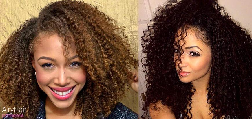 Kinky Curly Hair Extensions