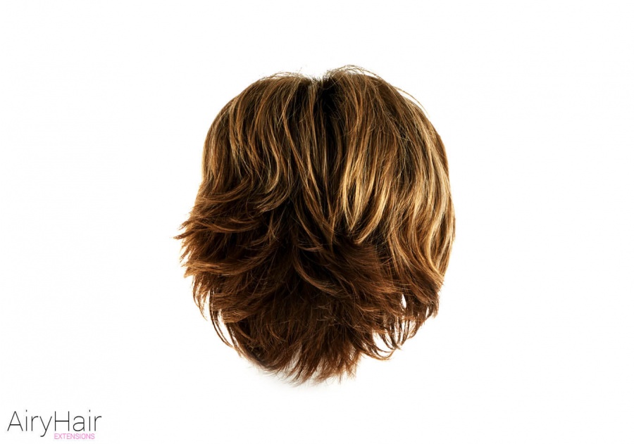 Clip-In Real Human Hair Wig / Fringe 