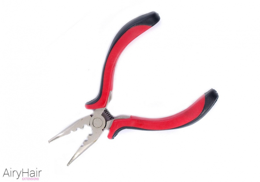 Flat Shape, 3 Hole Hair Extension Pliers