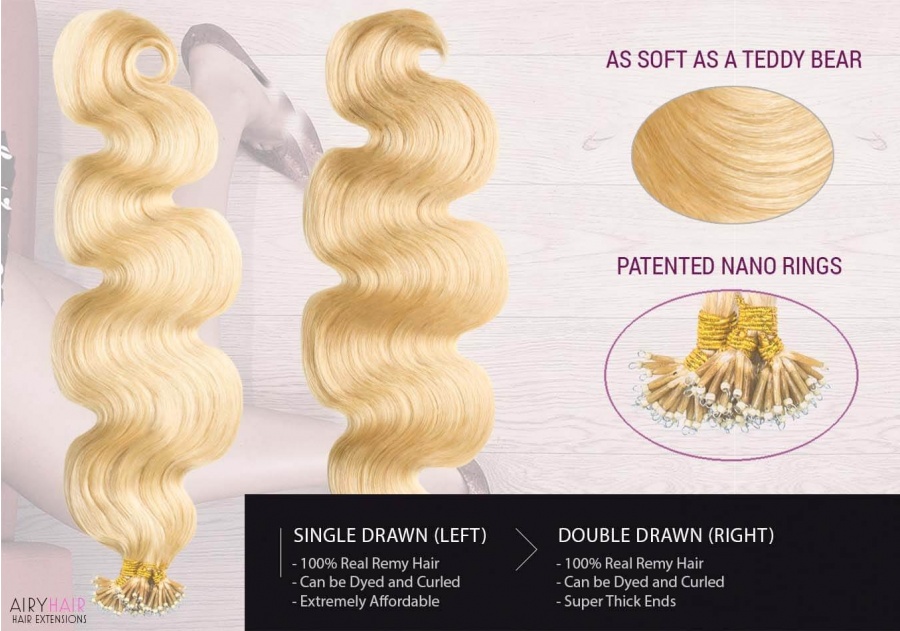 Nano Ring, I-Tip Hair Extensions