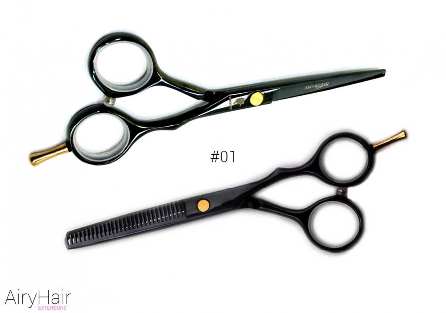 #01 - Professional Hair Cutting and Thinning Scissors
