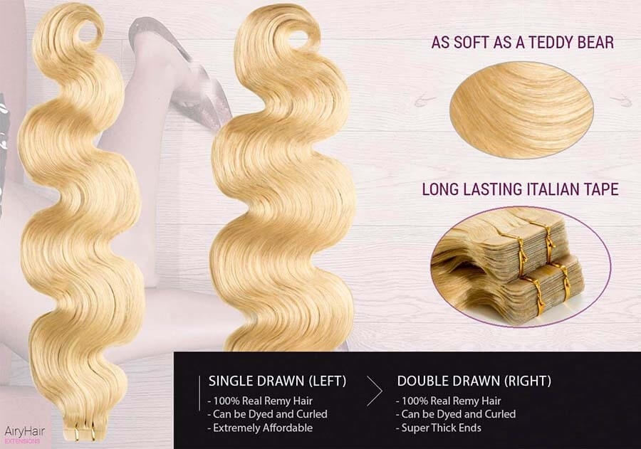 Body Weave Tape-in Hair Extensions
