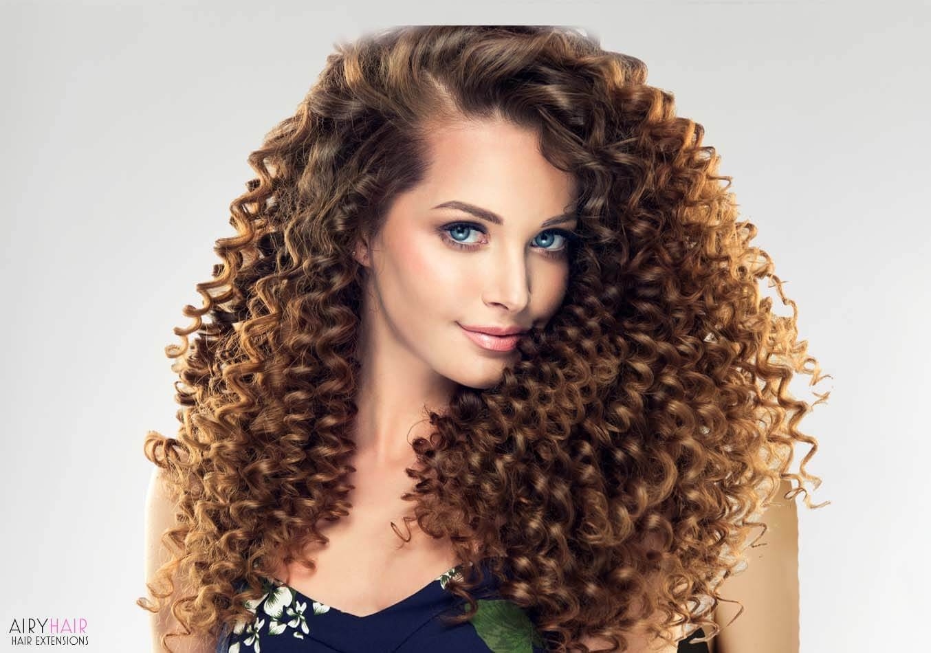 long curly extensions human hair