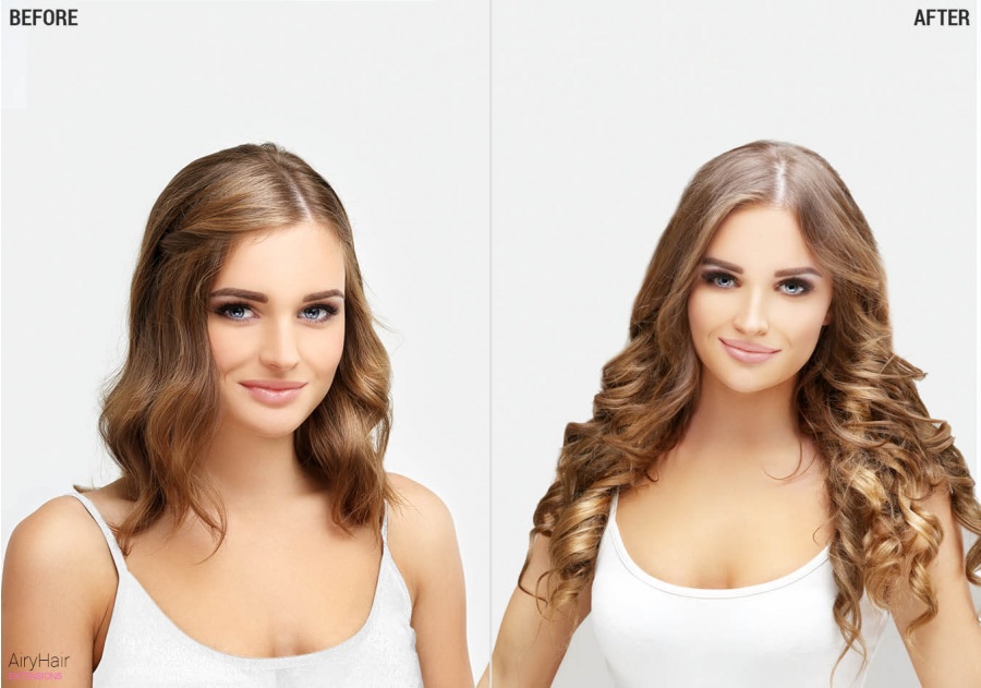 Capelli Umani Veri Al 100% - Extension Per Capelli Con Clip Di Remy