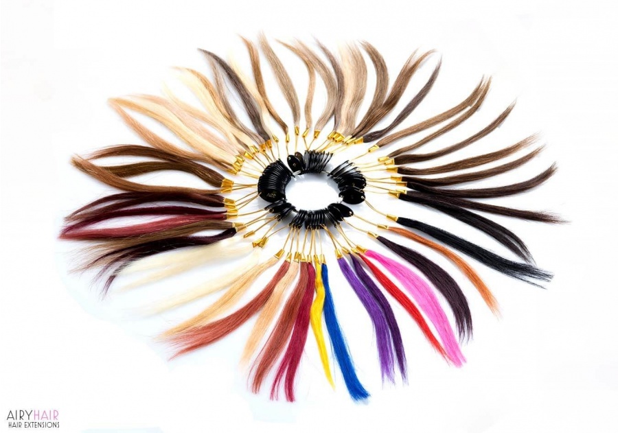 43 Couleurs Pour Les Extensions De Cheveux Humains 