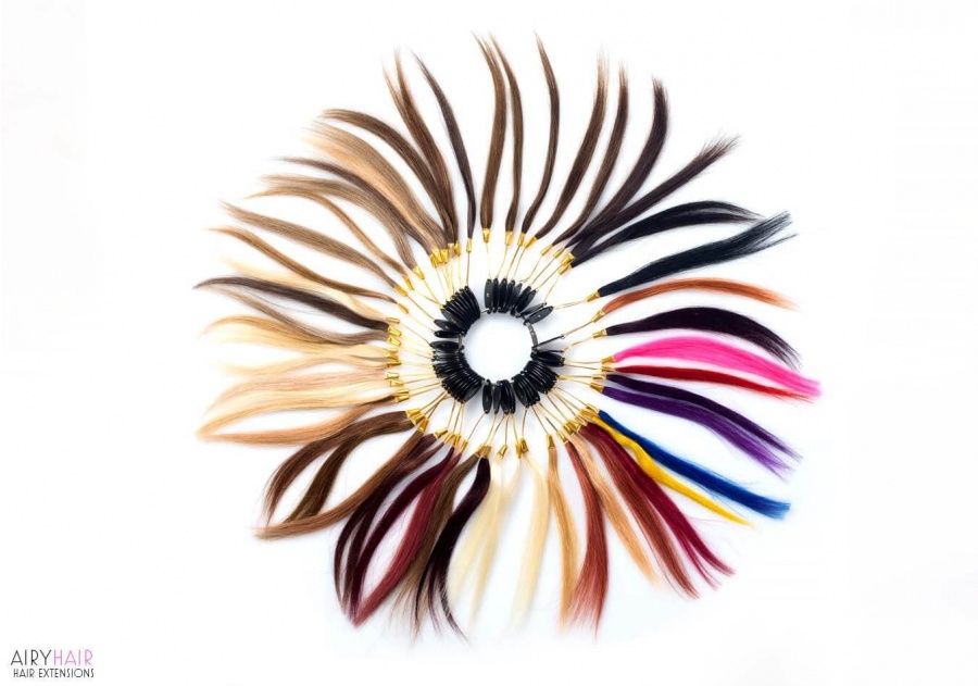 43 Couleurs Pour Les Extensions De Cheveux Humains 