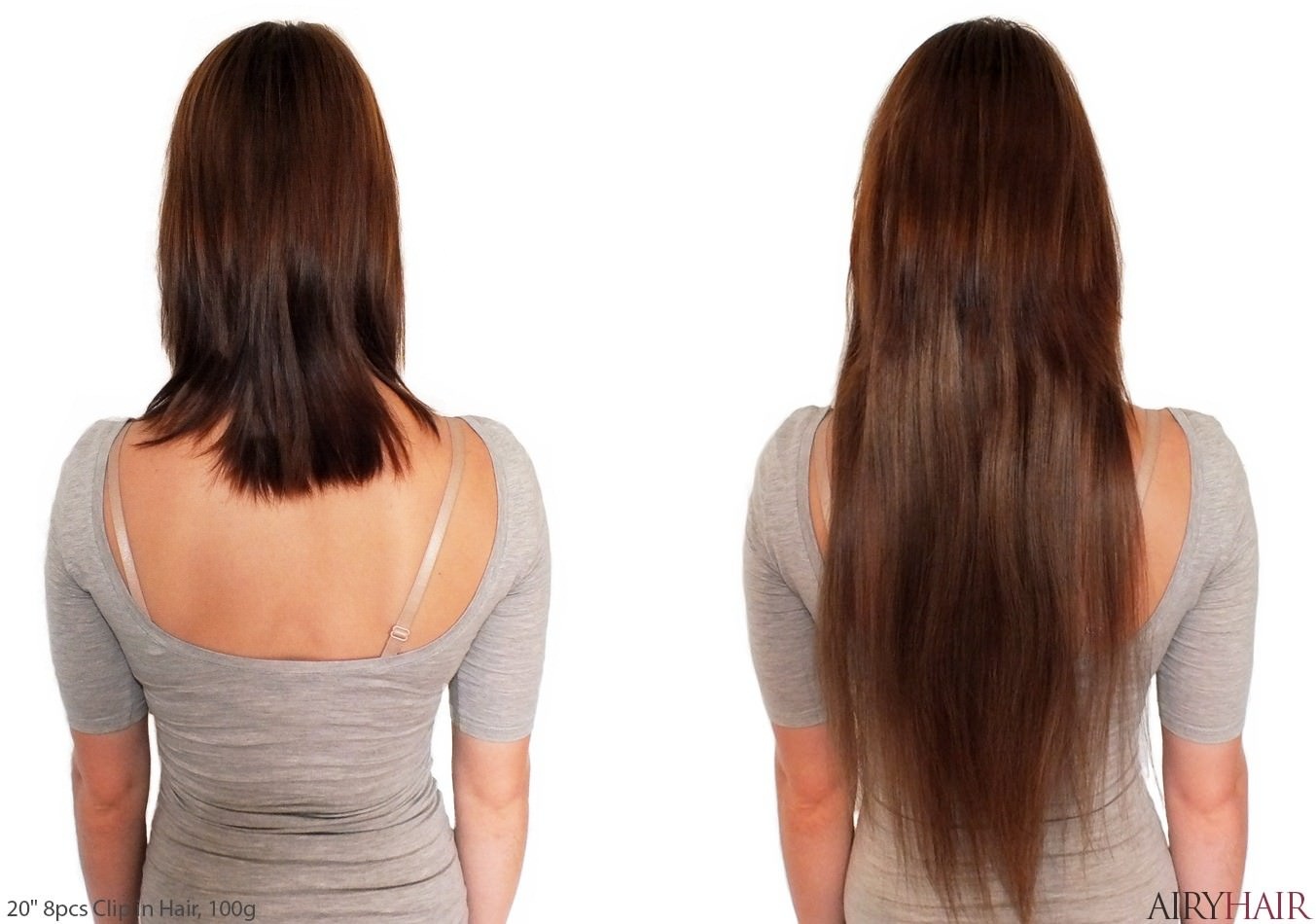 Rimelige Clip On Hårforlengelse (Hair Extensions) 35 - 75 cm